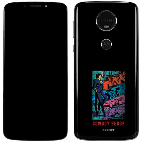 Cowboy Bebop Poster Moto E5 Plus Skin