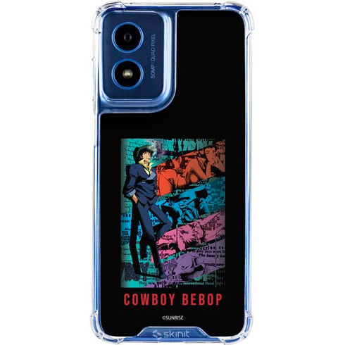 Cowboy Bebop Poster Moto G Play 4G (2024) Clear Case