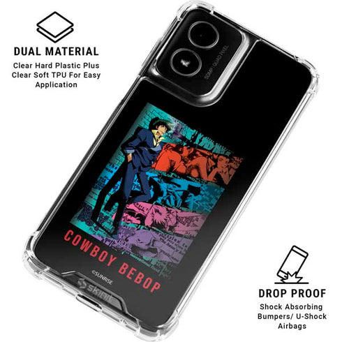 Cowboy Bebop Poster Moto G Power 5G (2024) Clear Case