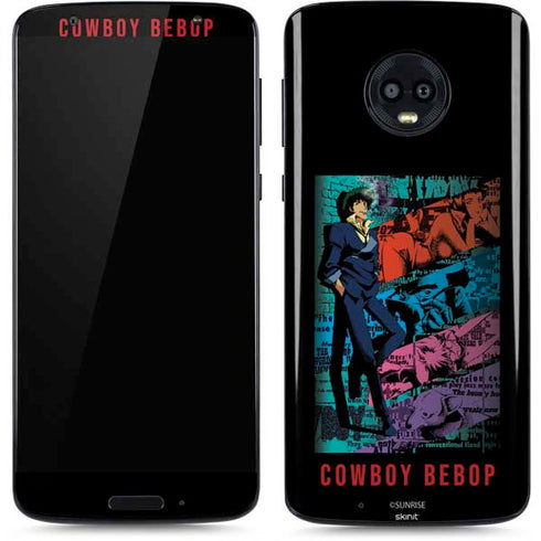 Cowboy Bebop Poster Moto G6 Skin