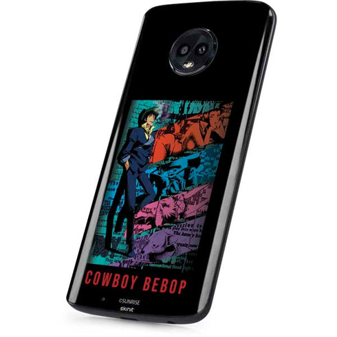 Cowboy Bebop Poster Moto G6 Skin