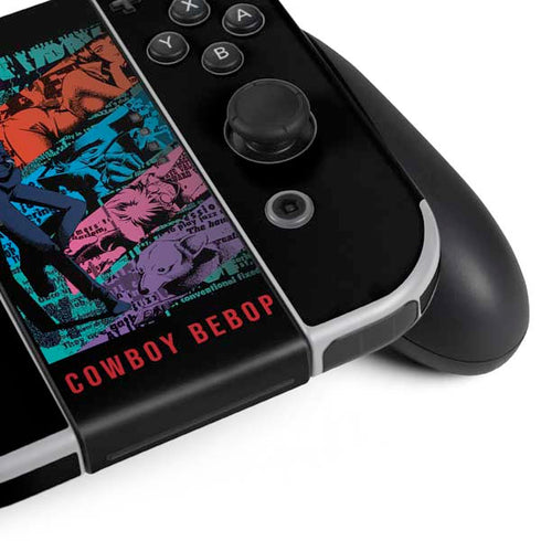 Cowboy Bebop Poster Nintendo Switch OLED (2021) Skin