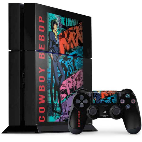 Cowboy Bebop Poster PS4 Console and Controller Bundle Skin
