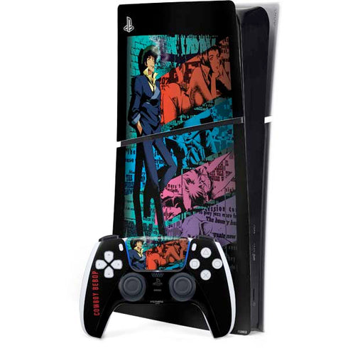 Cowboy Bebop Poster PlayStation PS5 Skins