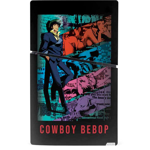 Cowboy Bebop Poster PS5 Slim Digital Edition Bundle Skin