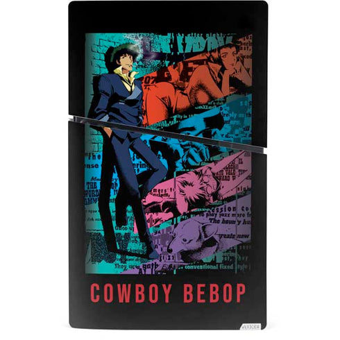Cowboy Bebop Poster PS5 Slim Digital Edition Console Skin