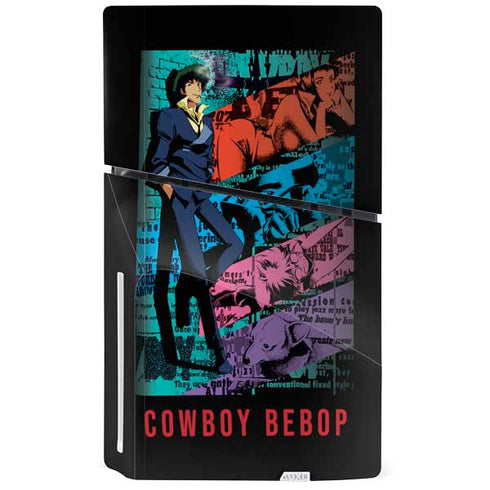 Cowboy Bebop Poster PS5 Slim Disk Bundle Skin