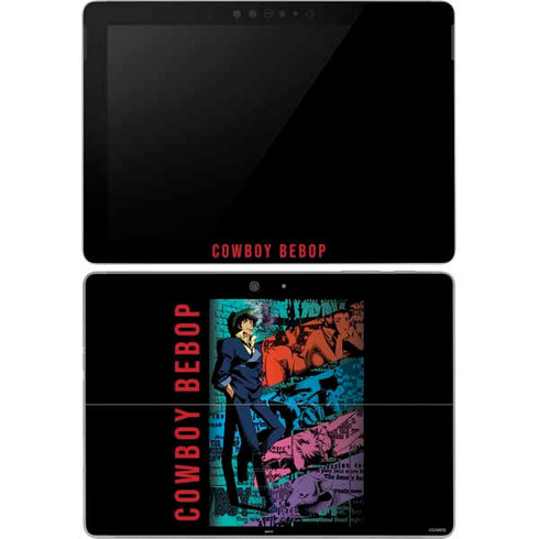 Cowboy Bebop Poster Surface Go Skin
