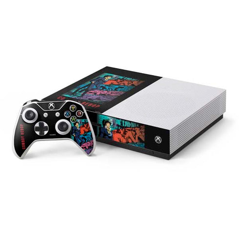 Cowboy Bebop Poster Xbox One S Console and Controller Bundle Skin