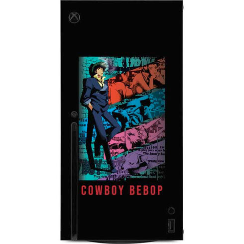 Cowboy Bebop Poster Xbox Series X Console Skin