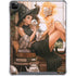 Cozy Autumn Library Witch with Cat and Coffee by Ivy Dolamore iPad Cases