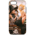 Cozy Autumn Library Witch with Cat and Coffee by Ivy Dolamore iPhone Cases