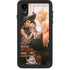 Cozy Autumn Library Witch with Cat and Coffee by Ivy Dolamore iPhone Cases