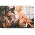 Cozy Autumn Library Witch with Cat and Coffee by Ivy Dolamore Dell Latitude Skin
