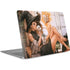 Cozy Autumn Library Witch with Cat and Coffee by Ivy Dolamore Apple MacBook Air Skin