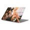Cozy Autumn Library Witch with Cat and Coffee by Ivy Dolamore Apple MacBook Pro 16-inch Skin