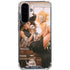 Cozy Autumn Library Witch with Cat and Coffee by Ivy Dolamore Galaxy A36 5G Clear Case