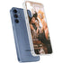 Cozy Autumn Library Witch with Cat and Coffee by Ivy Dolamore Galaxy A55 5G Clear Case