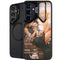 Cozy Autumn Library Witch with Cat and Coffee by Ivy Dolamore Galaxy S24 FE Kickstand Case