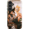 Cozy Autumn Library Witch with Cat and Coffee by Ivy Dolamore Galaxy S25 Impact Case