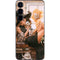 Cozy Autumn Library Witch with Cat and Coffee by Ivy Dolamore Galaxy S24 Skin