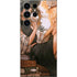 Cozy Autumn Library Witch with Cat and Coffee by Ivy Dolamore Galaxy S25 Ultra Skin