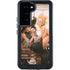 Cozy Autumn Library Witch with Cat and Coffee by Ivy Dolamore Galaxy S24 Waterproof Case