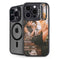 Cozy Autumn Library Witch with Cat and Coffee by Ivy Dolamore iPhone 13 Pro Kickstand Case
