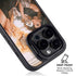 Cozy Autumn Library Witch with Cat and Coffee by Ivy Dolamore iPhone 14 Pro Max Kickstand Case