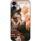 Cozy Autumn Library Witch with Cat and Coffee by Ivy Dolamore iPhone 16 Plus Skin