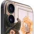 Cozy Autumn Library Witch with Cat and Coffee by Ivy Dolamore iPhone 16 Plus Skin