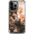 Cozy Autumn Library Witch with Cat and Coffee by Ivy Dolamore iPhone 16 Pro Clear Case