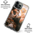 Cozy Autumn Library Witch with Cat and Coffee by Ivy Dolamore iPhone 16 Pro Clear Case