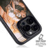 Cozy Autumn Library Witch with Cat and Coffee by Ivy Dolamore iPhone 16 Pro Kickstand Case