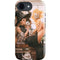 Cozy Autumn Library Witch with Cat and Coffee by Ivy Dolamore iPhone 16e Impact Case