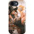 Cozy Autumn Library Witch with Cat and Coffee by Ivy Dolamore iPhone 16e Impact Case