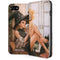 Cozy Autumn Library Witch with Cat and Coffee by Ivy Dolamore iPhone SE (2nd & 3rd Gen) Folio Case