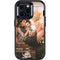 Cozy Autumn Library Witch with Cat and Coffee by Ivy Dolamore Otterbox Defender iPhone Skin
