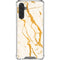 Cracked Marble Galaxy A17 Clear Case