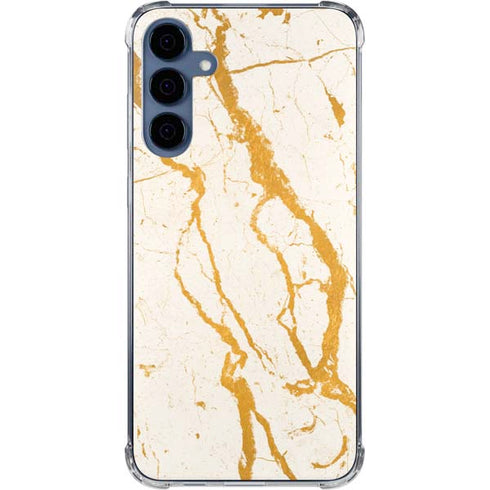 Cracked Marble Galaxy A35 5G Clear Case