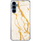 Cracked Marble Galaxy A35 5G Clear Case