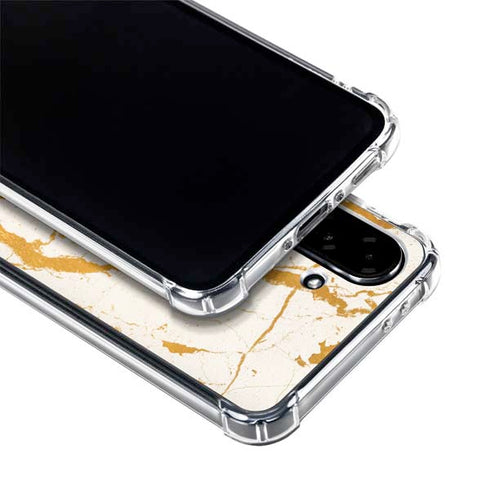 Cracked Marble Galaxy A36 5G Clear Case