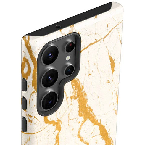 Cracked Marble Galaxy S23 Ultra Pro Case