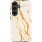 Cracked Marble Galaxy S25 Impact Case