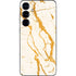 Cracked Marble Galaxy S25 Skin