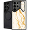 Cracked Marble Galaxy S24 Ultra Kickstand Case