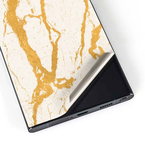 Cracked Marble Galaxy S24 Ultra Skin