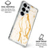 Cracked Marble Galaxy S25 Ultra Clear Case