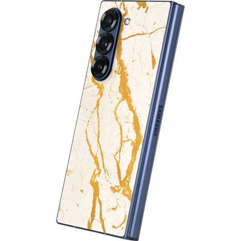 Cracked Marble Galaxy Z Fold6 Skin