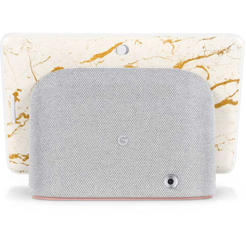Cracked Marble Google Home Hub Skin